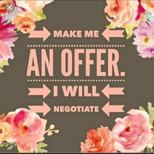 reasonable  offers always welcome